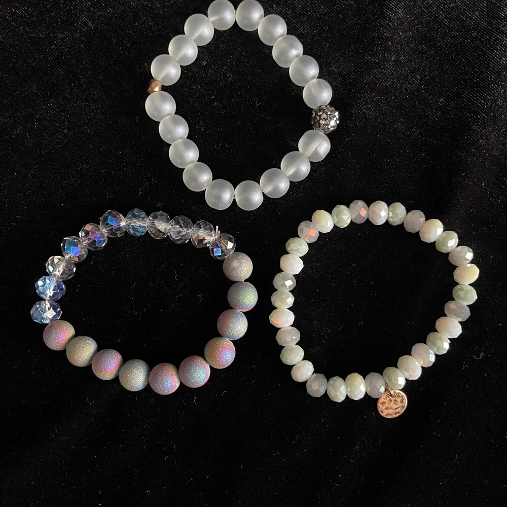 Elegant Beaded Bracelet Set